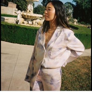 NWOT Blaire Pant in Watercolor Multi by Song of Style.